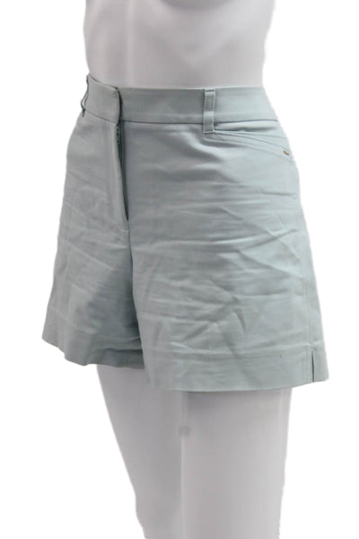 White House Black Market Unisex Light Blue Chino Shorts Size 10