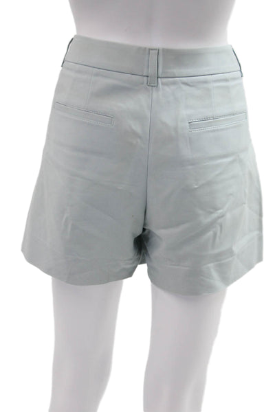 White House Black Market Unisex Light Blue Chino Shorts Size 10