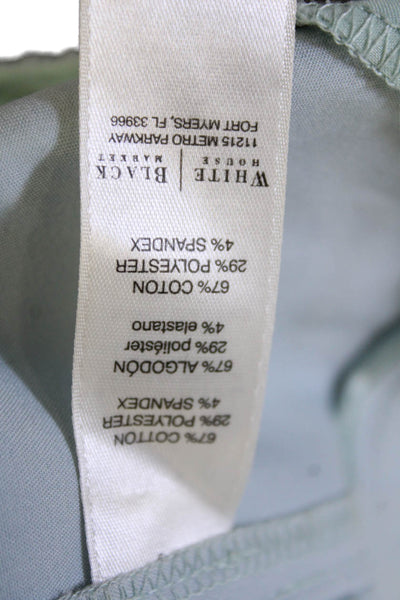 White House Black Market Unisex Light Blue Chino Shorts Size 10