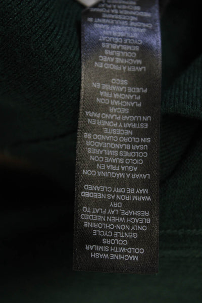 White House Black Market Womens Green Button Long Sleeve Cardigan Size M