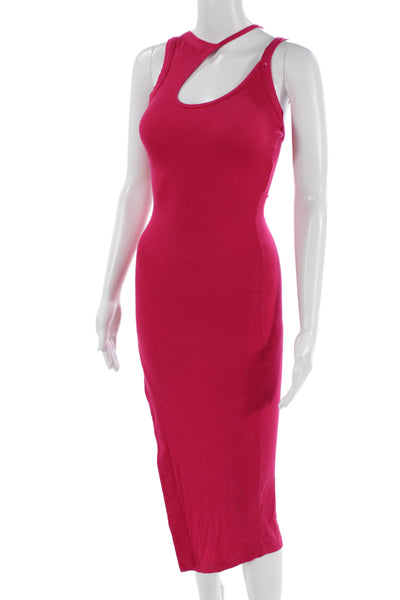 ALIX NYC Womens Bodycon Tank Dress Pink 95% Modal 5% Spandex Size XS