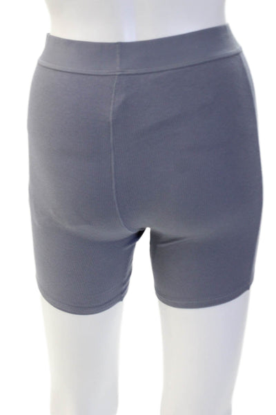 Skims Unisex Boxer Briefs Gray 96% Cotton 4% Elastane Size XS
