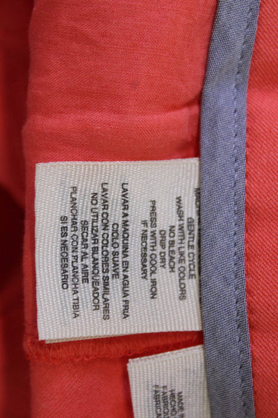 Rachel Rachel Roy Womens Orange Ankle Cropped Dress Pants Size 14