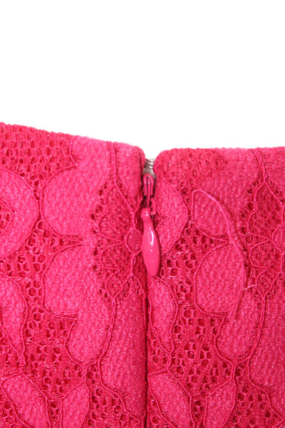Calvin Klein Women A-Line Fit & Flare Pink Dress Hook & Eye Sleeveless Size 10