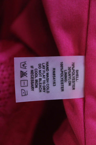 Calvin Klein Women A-Line Fit & Flare Pink Dress Hook & Eye Sleeveless Size 10