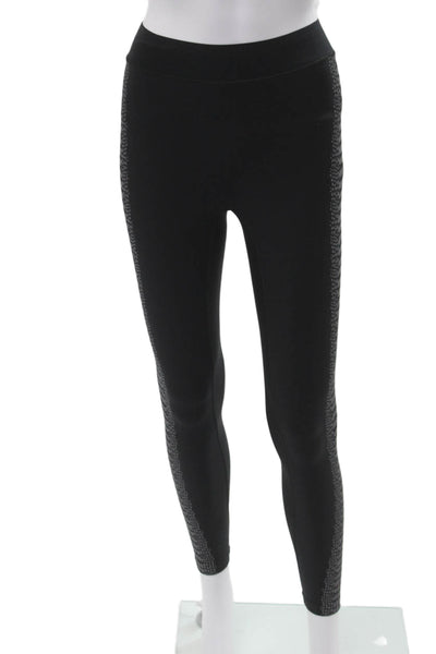 Ultracor Women Animal Print Nylon Leggings Set Black Size XS