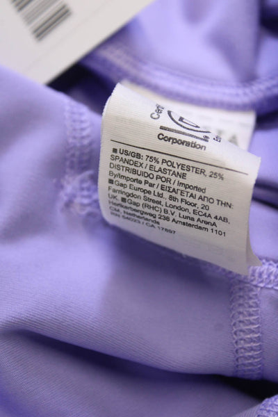 Athleta Womens Purple Ankle Leggings 75% Poly 25% Spandex Size XS