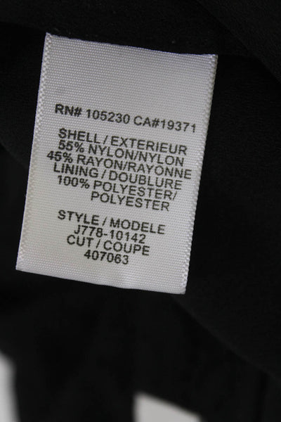 Joie Womens Ankle Dress Pants Black 55% Nylon 45% Rayon Size M