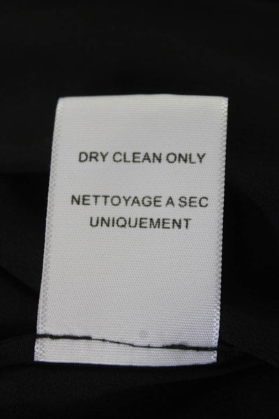 Joie Womens Ankle Dress Pants Black 55% Nylon 45% Rayon Size M