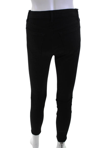 J Brand Women Black Ankle Skinny High Rise Jeans Size 26