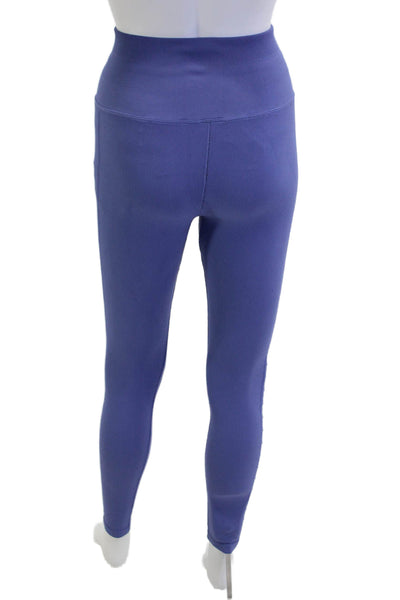 Spiritual Gangster Women Purple Ankle Leggings Size XS