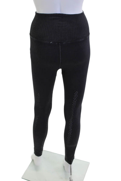 FP Movement Women Maternity Ankle Jeggings Black Nylon Bohemian Size XS