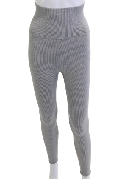 FP Movement Womens Maternity Ankle Jegging Striped Gray Size XS
