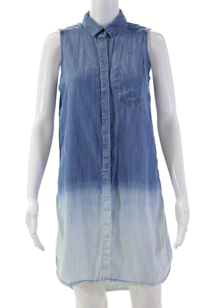 Z Supply Womens Tie Dye Scoop Neck Sleeveless Jumpsuit Lyocell Size S