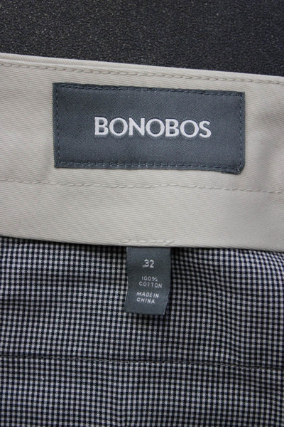 Bonobos Mens Bermuda Chino Shorts Beige 100% Cotton Size 32