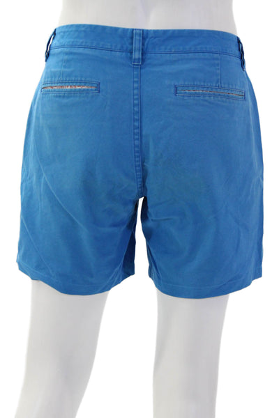 Bonobos Mens Chino Shorts Blue Solid Cotton Beach Size L