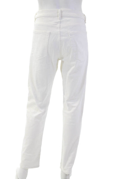 Zara Men White Straight Denim Jeans Size 32