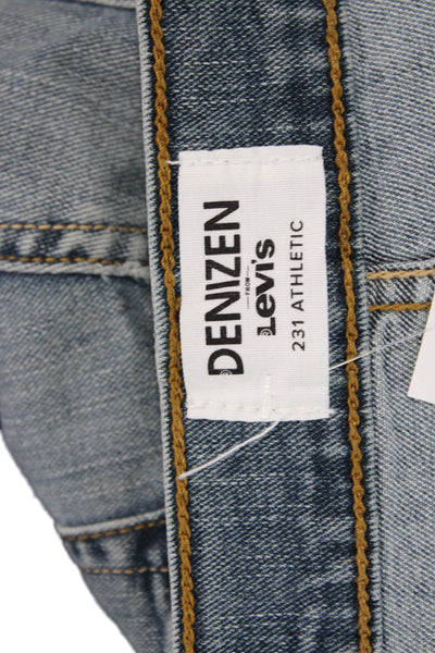 Levi's Mens Straight Jeans Blue Size 33