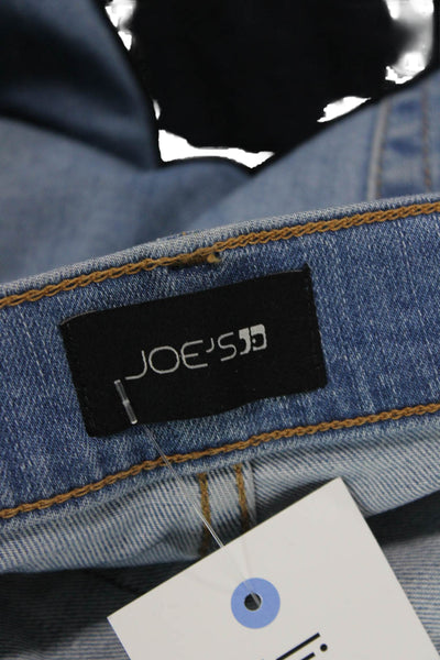 Joes Mens 90s Cropped Jeans Blue Button Size 31