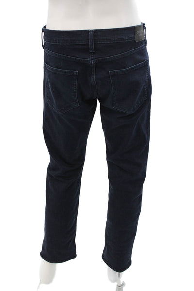 Levi's Mens Dark Blue Tapered Jeans Button Fly Inseam 30 Size 33