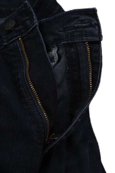 Levi's Mens Dark Blue Tapered Jeans Button Fly Inseam 30 Size 33