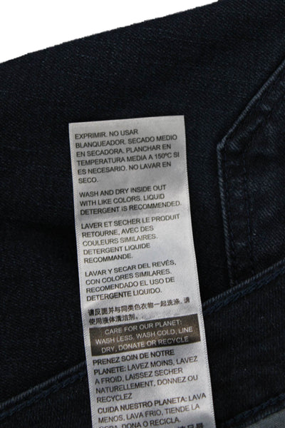 Levi's Mens Dark Blue Tapered Jeans Button Fly Inseam 30 Size 33