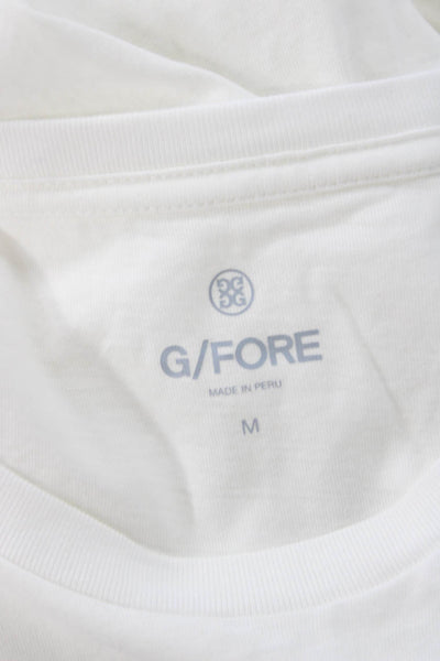 G/Fore Women Basic Black Graphic Heart T-Shirt Size M