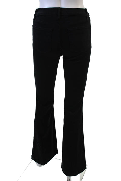 J Brand Womens Black Mid Rise Jeans Button Fly 90s Size 26
