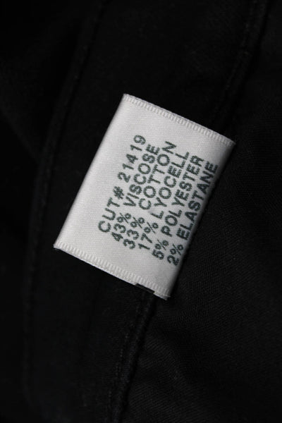 J Brand Womens Black Mid Rise Jeans Button Fly 90s Size 26