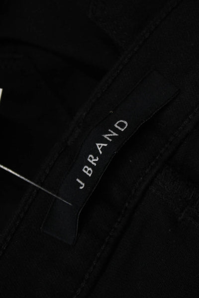 J Brand Womens Black Mid Rise Jeans Button Fly 90s Size 26