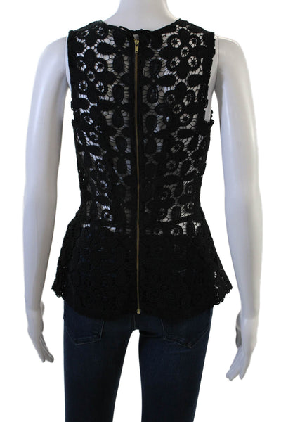 Intermix Women Bohemian Floral Polycotton Sleeveless Crew Neck Blouse Size S
