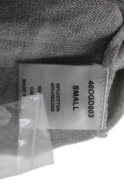 One Grey Day Women Camisole Gray Cotton Viscose Size S