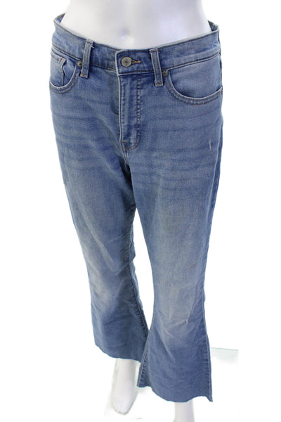 Lucky Brand Womens Bootcut Flared Jeans Blue Denim Mid Rise Inseam 30 Size 8