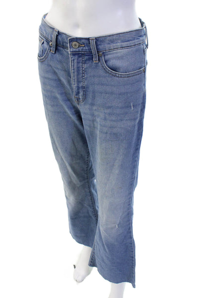 Lucky Brand Womens Bootcut Flared Jeans Blue Denim Mid Rise Inseam 30 Size 8