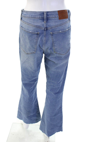 Lucky Brand Womens Bootcut Flared Jeans Blue Denim Mid Rise Inseam 30 Size 8