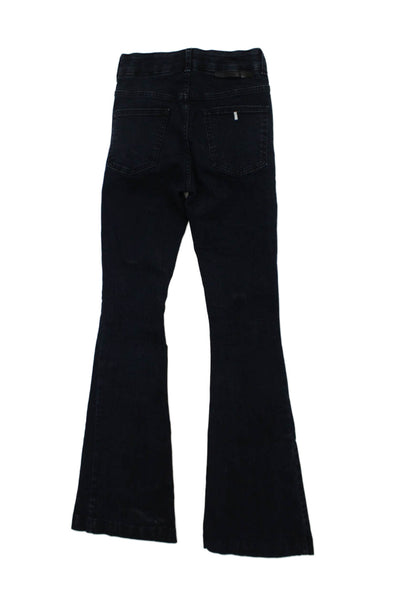 Stella McCartney Womens Bootcut Flared Black Jeans Size 24
