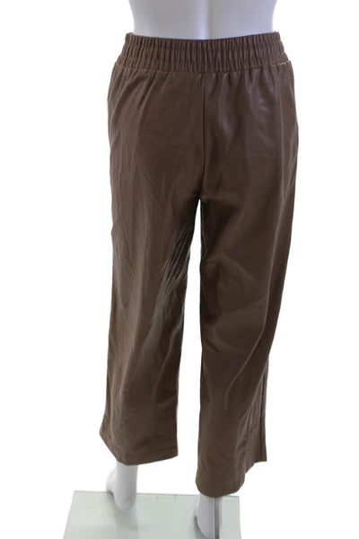 Olivaceous Womens Jogger Sweatpants Brown Drawstring Size S