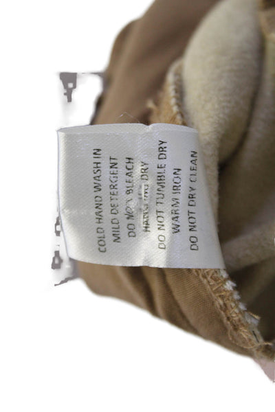Olivaceous Womens Jogger Sweatpants Brown Drawstring Size S