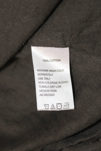 Birds of Paradis Women Camisole Sleeveless Dark Gray Cotton Size XS