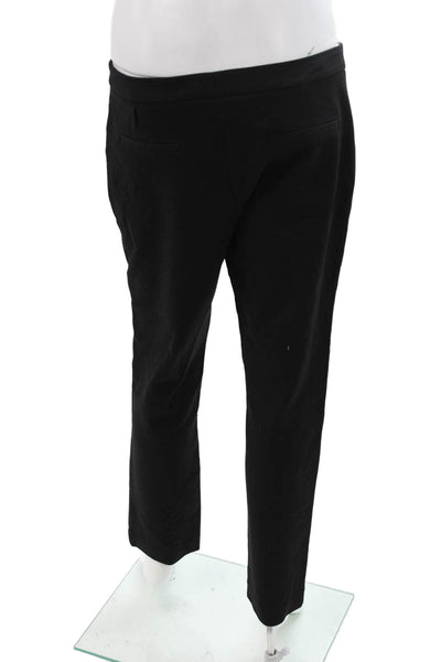 Kobi Halperin Womens Ankle Dress Pants Black Polyester Blend Hook & Eye Size 8