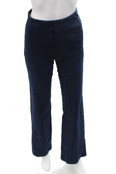 Lysse Womens Dark Blue Mid Rise Jeans Cotton Blend 28 Inseam 90s Size S