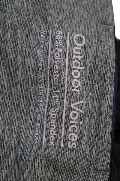 Outdoor Voices Women Ankle Leggings Black Size M