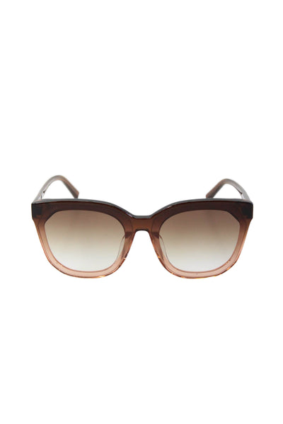 Diff Eyewear Womens Ombre Frame And Lens Detail Sunglasses Brown