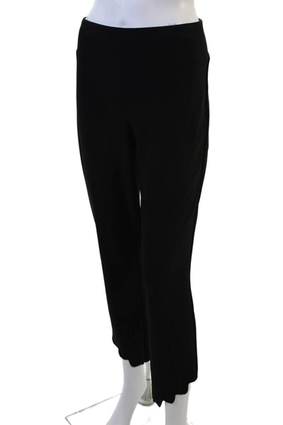 Joseph Ribkoff Womens Ankle Cropped Pants Black Size 6