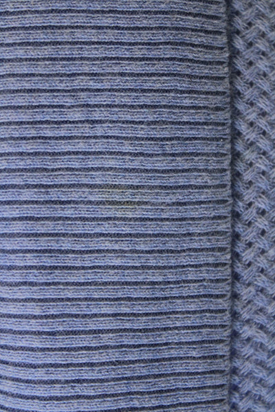 Raffi Unisex Pullover Sweater Light Blue Cashmere Blend Long Sleeve Size L