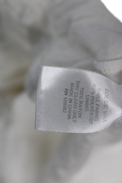 Dolce Vita Womens Mini Sundress White Floral V-Neck Spaghetti Strap Tie Size XS