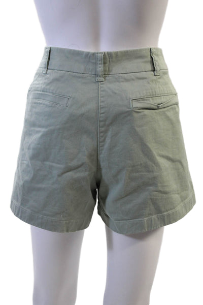 J Crew Unisex Chino Shorts Green Size 10