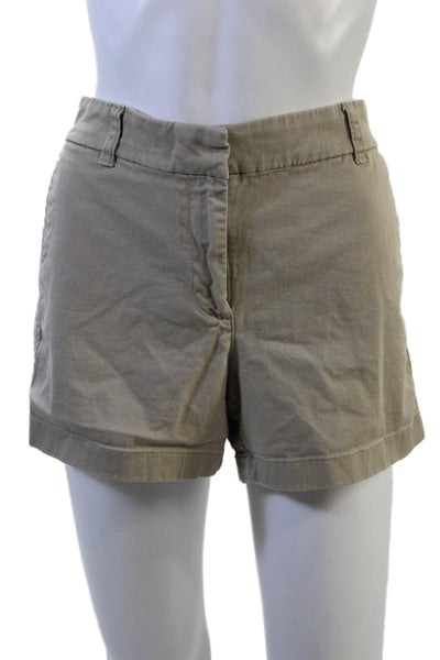 J Crew Unisex Chino Beige Shorts Size 8