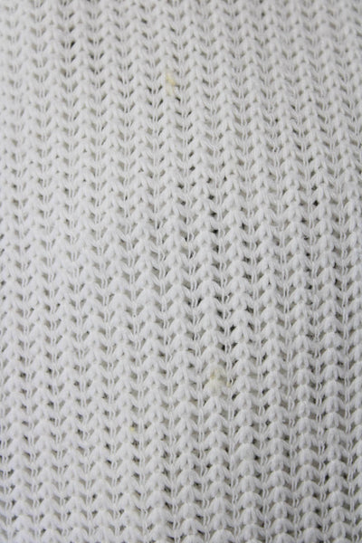 Last Tango Unisex White Bohemian Pullover Sweater Size One Size