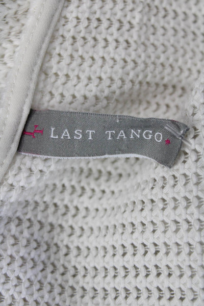 Last Tango Unisex White Bohemian Pullover Sweater Size One Size